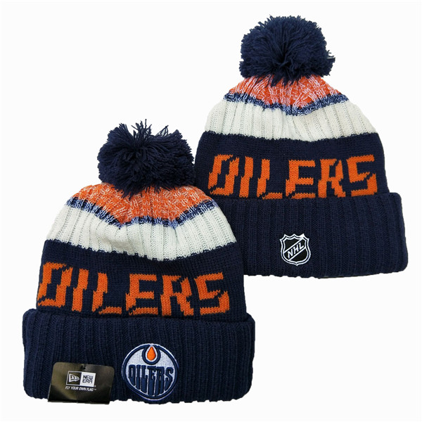 Edmonton Oilers Knit Hats 001